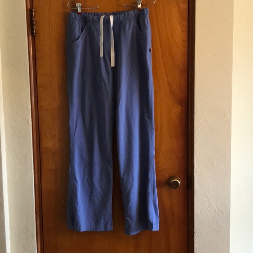 Urbane Blue Wide Leg Pants
